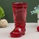 Bottfort vase red 18x9x12 cm, 0.46l 1562