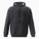 Male sweatshirt is laid down, the color is dark gray, size 50