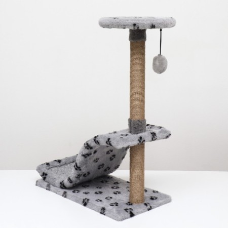 Clawing "Piggon" carpet, 30 x 58 x 82 cm, gray-2