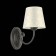 Wall lamp EVOLUCE. Sle120301-01. Rimento. 1x40 W, E14, 14x25 cm, dark -gray color