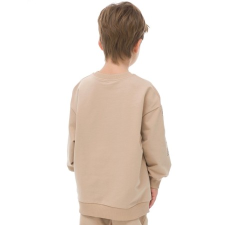 Sweatshirt for boys, height 92 cm, sandy color-2
