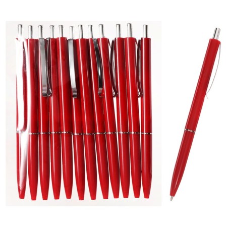 Handle Automatic Ballic Calligrata, 1.0mm, under the logo, red body, blue rod