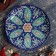 Largan Rishtan ceramics "Flowers", 32 cm, blue