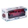 Radio -controlled jeep "Hamer", light, works from batteries, 1:18, burgundy color