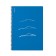 A4 notebook 80 sheets, a cage on a spiral, erichkrause, "mirage" plastic cover blue