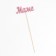 Topper "Mom" pink 13x5 cm