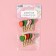 Brongs for sewing "with heart", 3.5 × 2 × 1 cm, 10 pcs, color colorful color