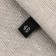 Textile strip “48”, 4.6 x 1.1 cm, black color