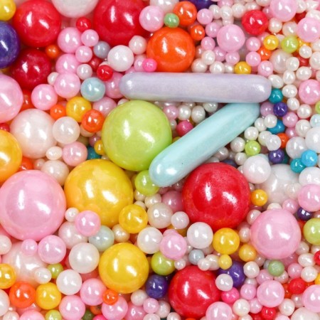 Sprinking Figure: pink, blue, yellow, white, purple, 25 g.-2