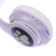 MYBIT W-32 braids, wireless, MIC, BT 5.0, AUX, Microsd, MP3, 400 mAh, purple
