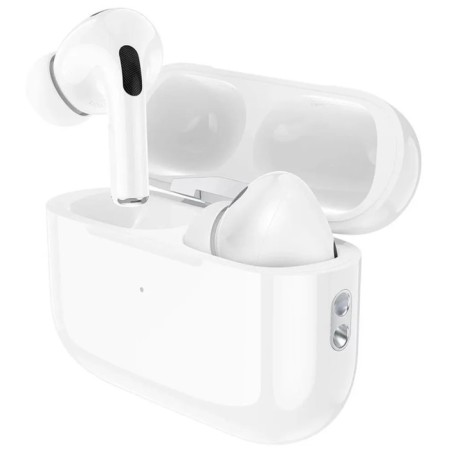 Hoco Ew47, TWS headphones, wireless, vacuum, noise reduction, BT 5.3, 40/300 mAh, white-2
