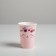 A glass for flowers "Kotik", 350 ml