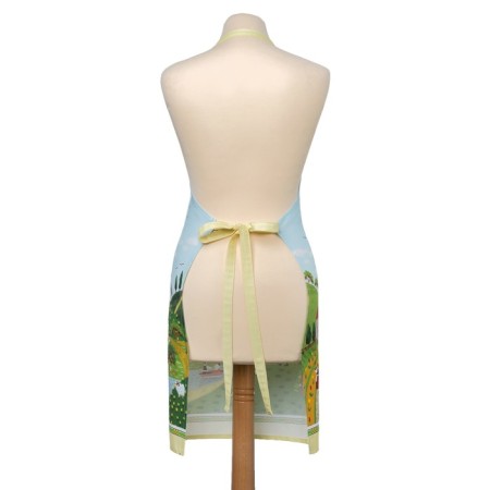 Apron "Ethel: Tuscany" 70x60 cm, 100% cotton, sarzha 190 g/m²-5