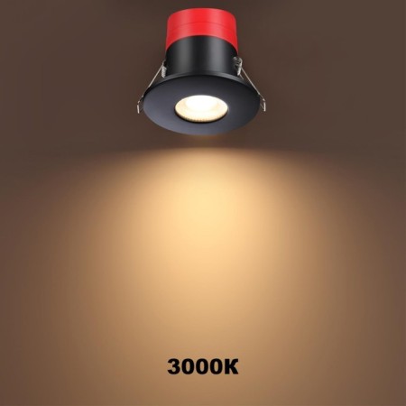 Luminer built -in LED NovOCH. Regen, 8W, LED, 81x87x87 mm, black color-1