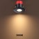Luminer built -in LED NovOCH. Regen, 8W, LED, 81x87x87 mm, black color