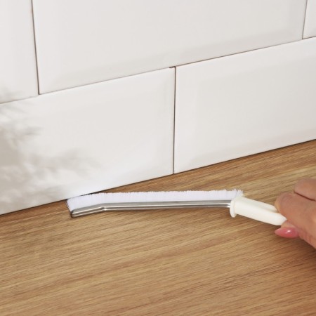 Brush for cleaning narrow places of the share, 23 × 2 cm, white color-5