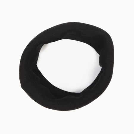 The female winter set (hat/snood), black color, size 56-58-9