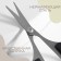 Universal scissors, 4 ", 10.5 cm, black color