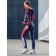 Female ishomine is a suit, size 50, dark blue color