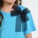 T-shirt Children's KAFTAN "Bow", r.28 (86-92 cm), blue color