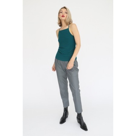TOP with straps at the cross, size 48-4