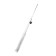 Pecado BDSM label, white hilt, white whips, genuine leather