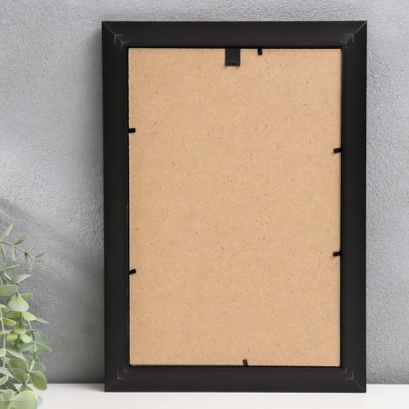 Photo frame plastic "Mira" 20x30 cm black (plastic screen)-2