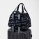 Road bag with a zipper, a suitcase holder, black color
