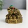 NECK Polystone Bronze "Zhaba on Ba-Gua" 5.8x5.8x6.6 cm
