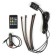 Salon backlight 12 LED-5050, 22 cm, remote control, light music, multicate RGB, 4 pcs