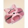 Baby bag, size 9.5x21x26.5 cm, red color
