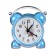 Watch alarm clock, on batteries, 10.5 x 4 x 11.5 cm, dial d-7.3 cm