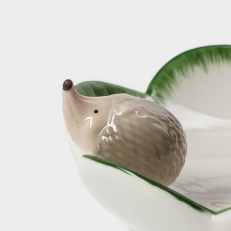 Ceramic serving dish "Hedgehog", 13.3 × 13 × 5.5 cm-5