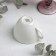 Porcelain cup Magistro "Siam", 250 ml, color gray color