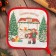 Take "New Year's Fair" 19x19cm, sarzha, 100% x/l, Vatin 250g/m2