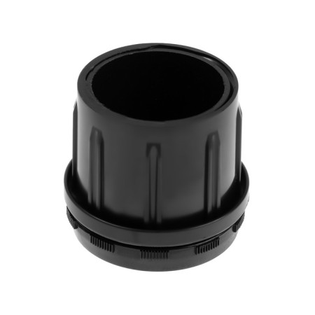 Support of the bar rack bottom, black color