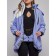 Ski jacket female, size 48, lilac color