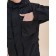 Windbreaker for boys, height 122 cm, black color