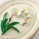 Panel interior polystone "Orchid" 16x2x21 cm
