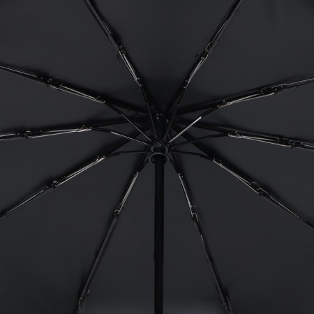 Automatic umbrella "Night", 3 additions, 10 spokes, r = 51 cm, black color-6