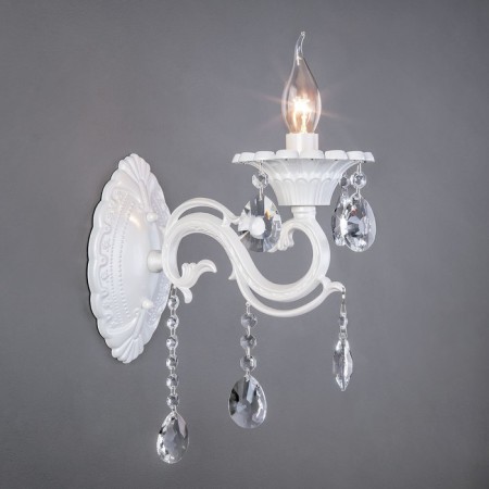Wall lamp Bogate’s Tivoli 294/1, E14, 1x60W, 280x150x345 mm, white color