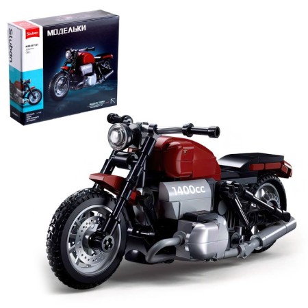 Designer motorcycle Sluban Models, 222 details, 6+