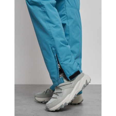 Semi -combinezone female ski insulated, size 46, blue color-14