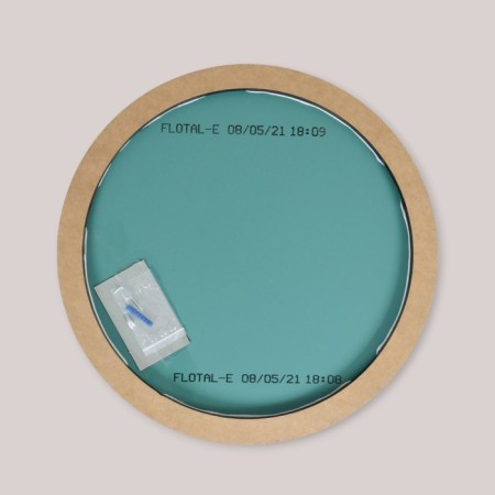 Mirror "Moon Black", d = 60 cm, in the frame, round-2