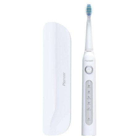 Pioneer TB-1012 electric toothbrush, children, 5 interchangeable nozzles, white