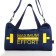 Sports male, Textura, small size, blue color