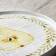 Ceramic plate "Summer Day", 21.2 cm, white color