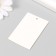 Tag without print Craft two -way 4x6 cm