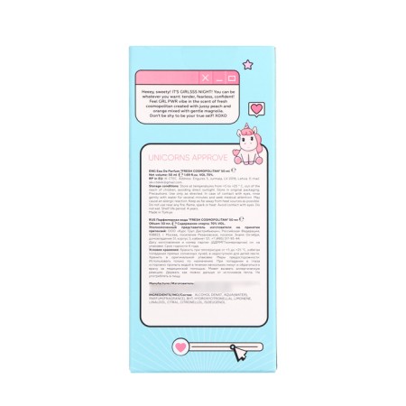 Women's perfumery water Unicorns Approve "Fresh Cosmopolitan", 50 ml-4