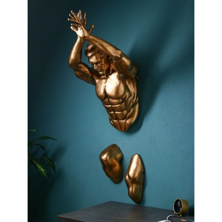 Figure "Phantom", polystone, 150 cm, color gold-3